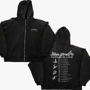 AESPA 2024 TOUR ZIP UP HOODIE